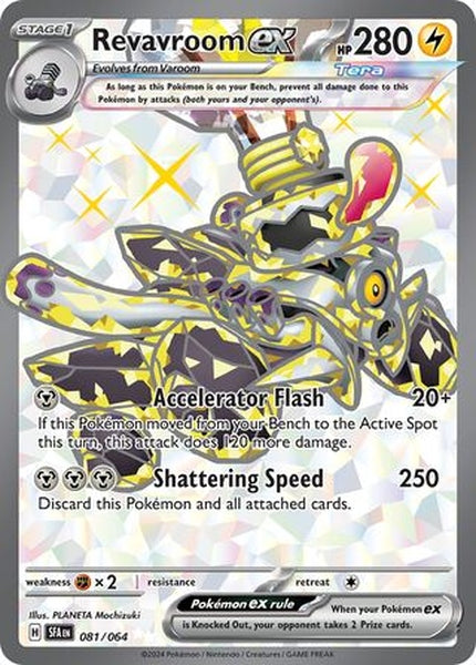 081/064  Revavroom ex - Ultra Rare