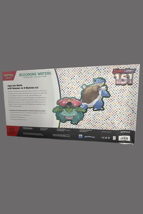 **DAMAGED** Pokemon - TCG - Scarlet & Violet 151 Blooming Waters Premium Collection