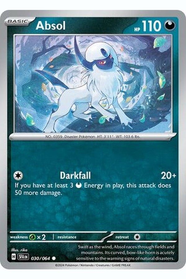 030/064  Absol - Common Reverse Holo