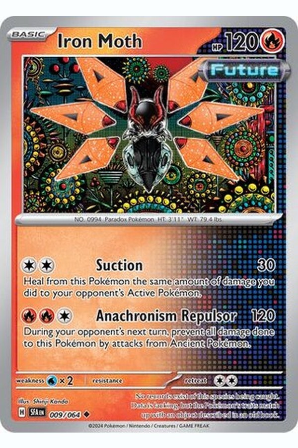 009/064  Iron Moth - Uncommon Reverse Holo