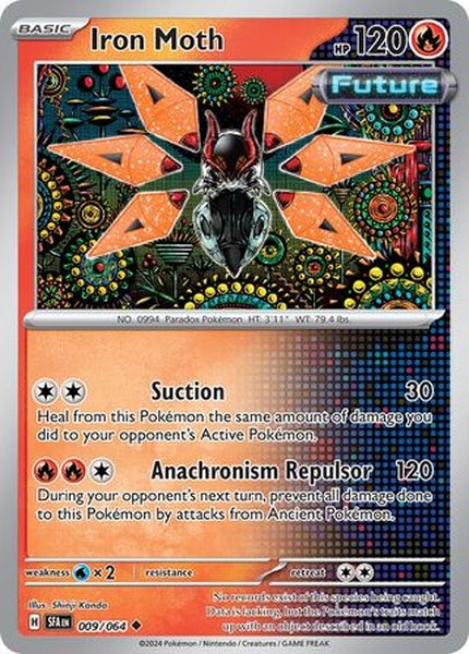 009/064  Iron Moth - Uncommon Reverse Holo