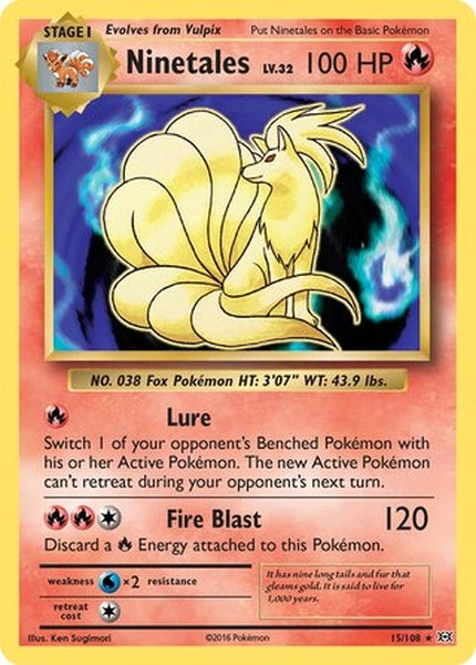 015/108 Ninetales - Rare Holo