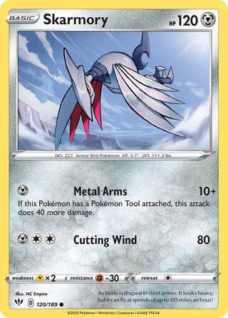 120/189 Skarmory - Common - Collectible Madness