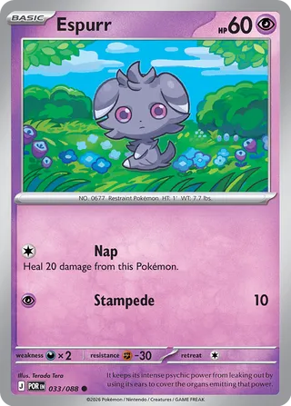 033/088 Espurr - Common