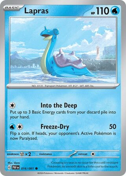 016/091 Lapras - Common