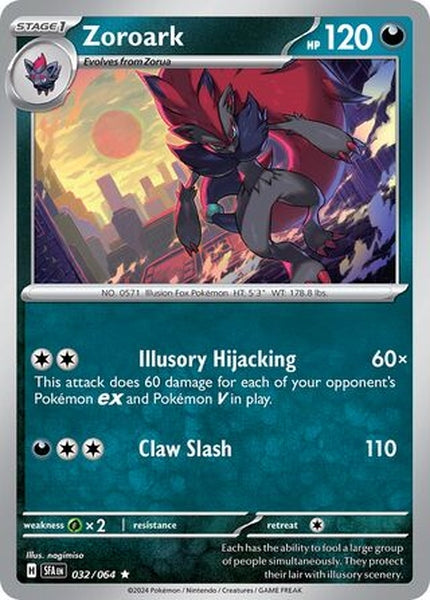 032/064  Zoroark - Rare