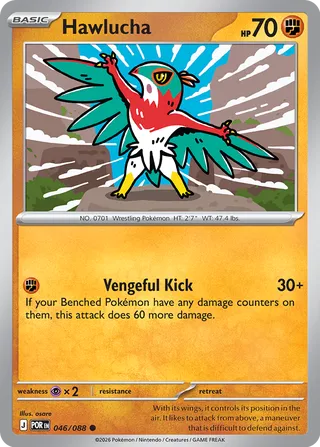 046/088 Hawlucha - Common