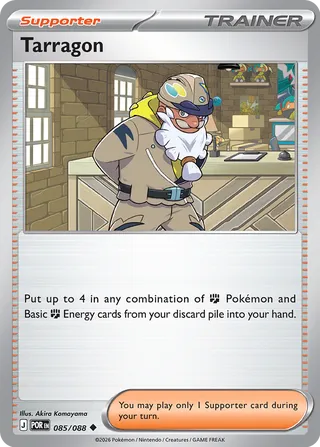 085/088 Tarragon - Uncommon Reverse Holo