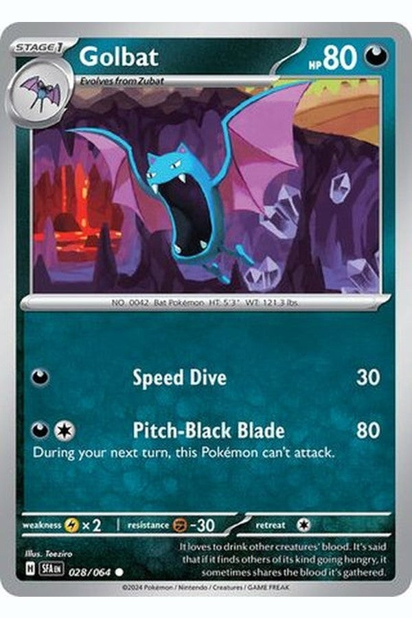 028/064  Golbat - Common Reverse Holo