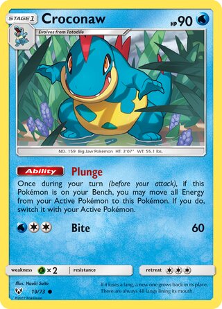 19/73 Croconaw - Common