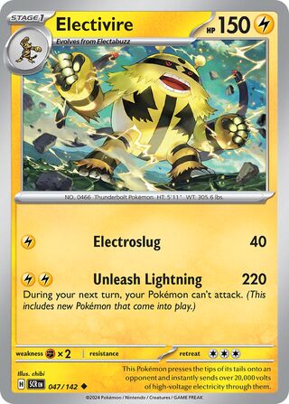 047/142 Electivire - Uncommon Reverse Holo