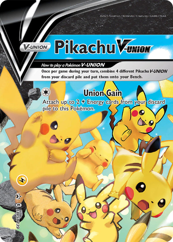 Pikachu V-UNION Set - SWSH139 SWSH140 SWSH141 SWSH142 - Pokemon Celebrations