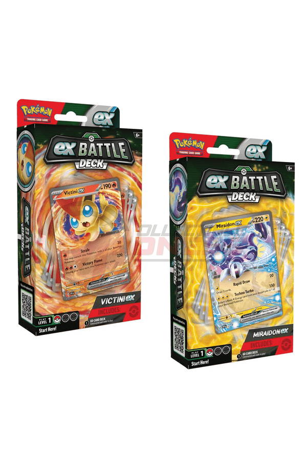 Pokemon - TCG - Victini & Miraidon ex Battle Deck