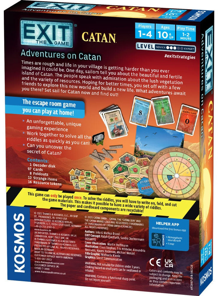 Exit The Game: Adventures on Catan