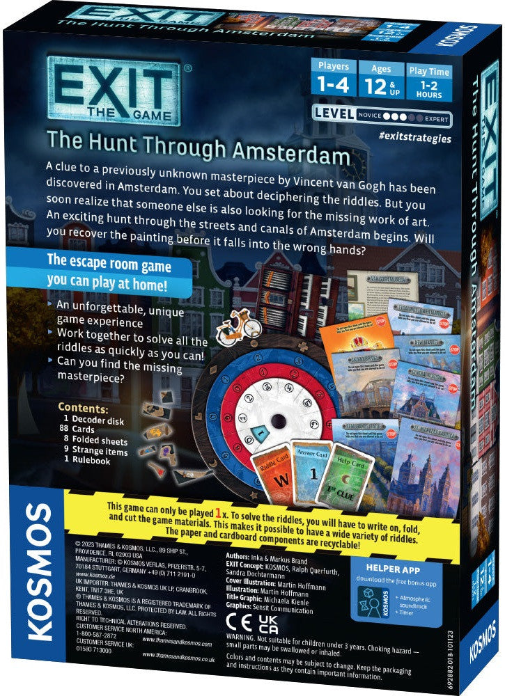 Exit The Game: The Hunt Through Amsterdam