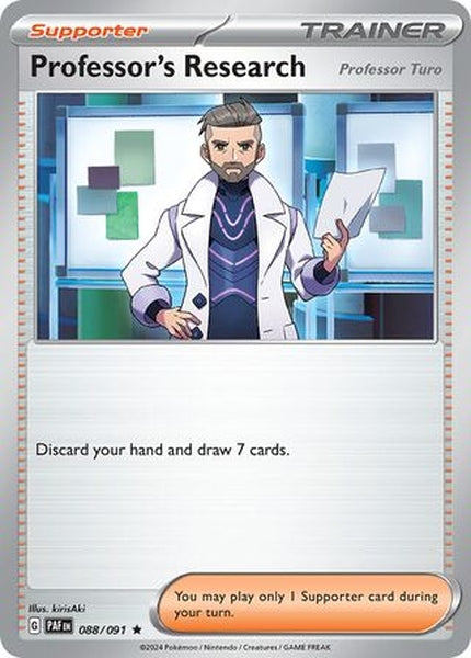 088/091 Professor's Research - Rare Holo