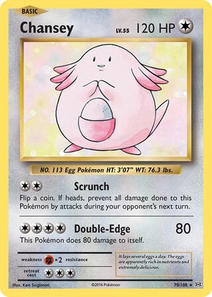 070/108 Chansey - Rare Holo