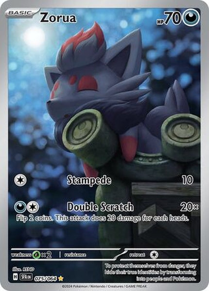 075/064  Zorua - Illustration Rare