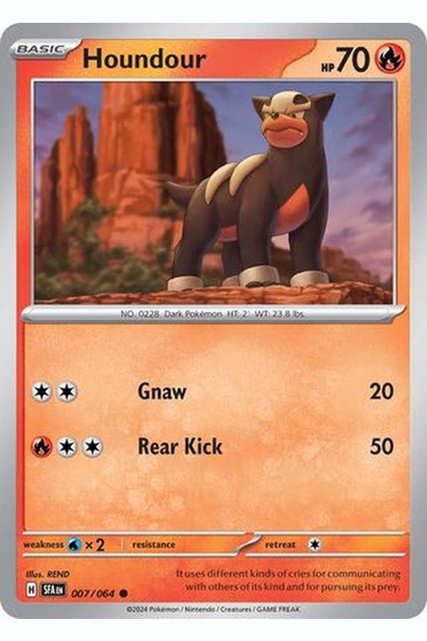 007/064  Houndour - Common Reverse Holo