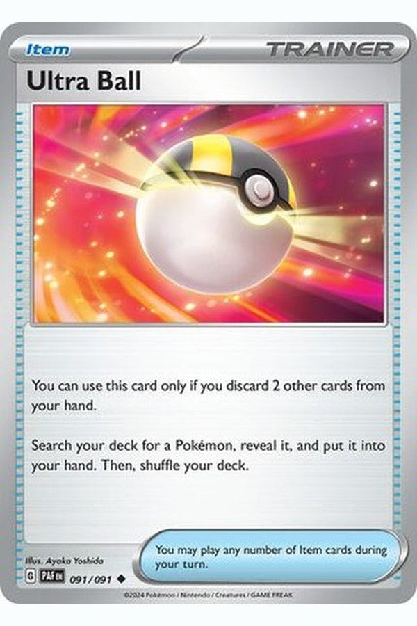 091/091 Ultra Ball - Uncommon Reverse Holo