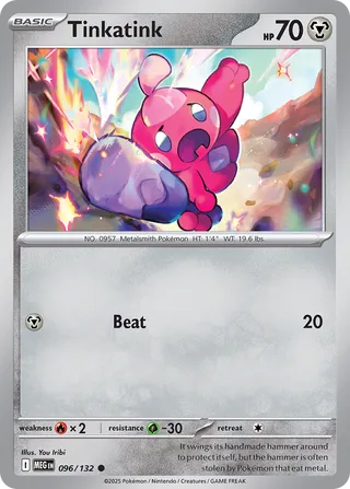096/132 Tinkatink - Common Reverse Holo