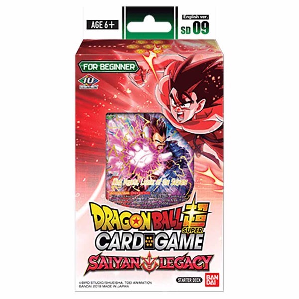 Dragon Ball Super Card Game - 09 Saiyan Legacy Starter Deck - Collectible Madness