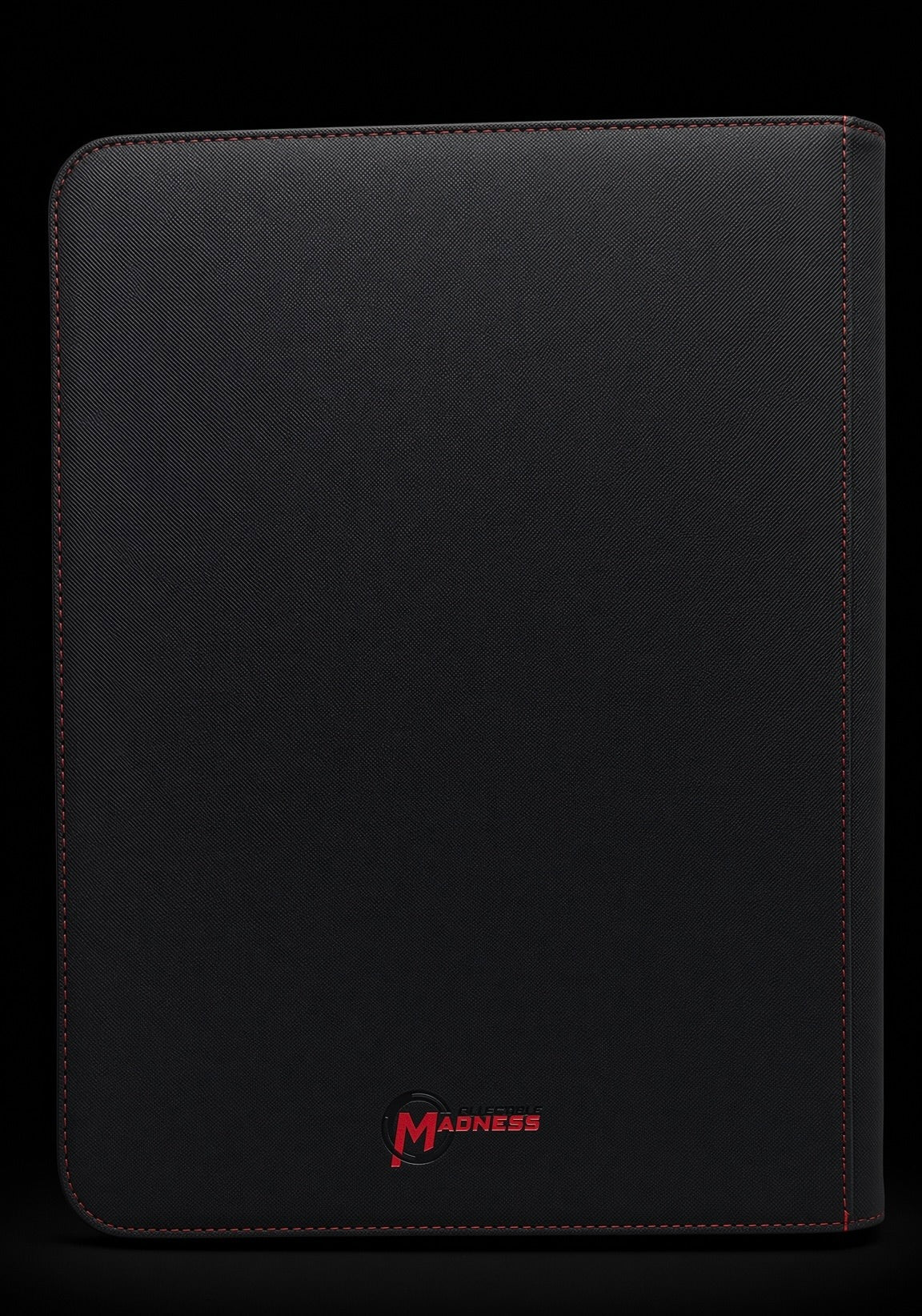Premium Zipper Binder Black 9pkt - Collectible Madness