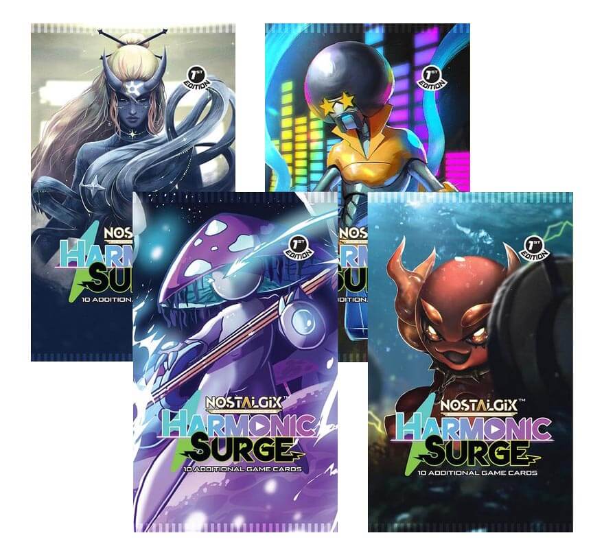 NOSTALGIX TCG 1st Edition Harmonic Surge Booster Box NOSTALGIX TCG 1st Edition Harmonic Surge Booster Box