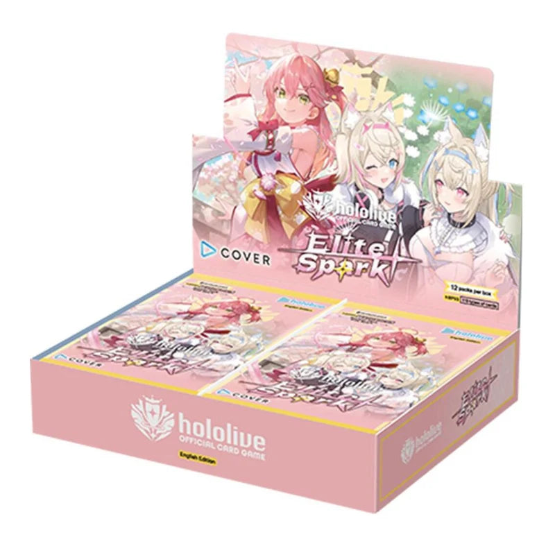 hololive OFFICIAL CARD GAME hBP03e Elite Spark - Booster Box