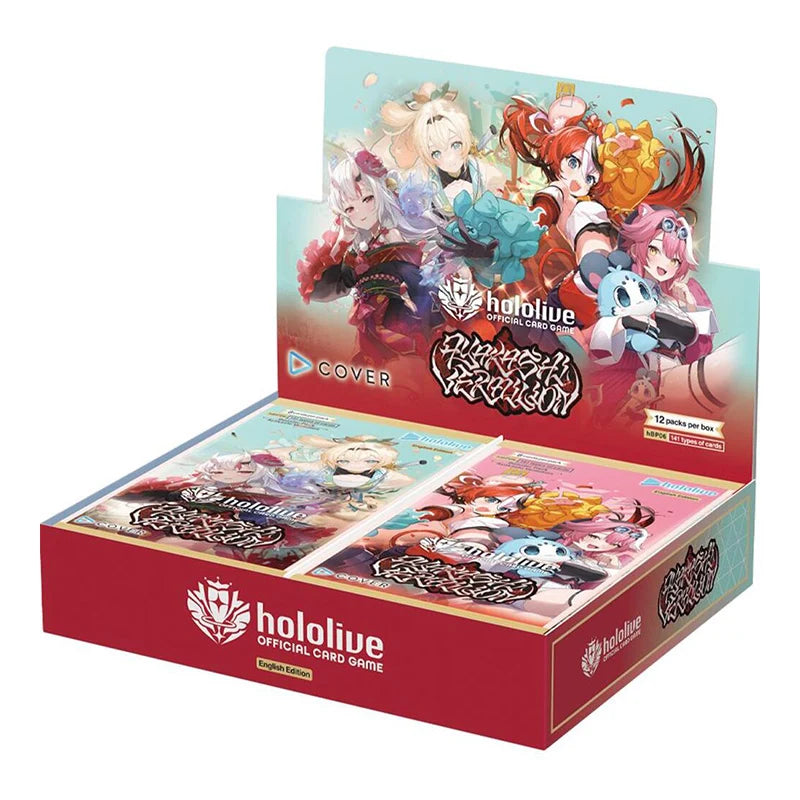 hololive OFFICIAL CARD GAME hBP06e Ayakashi Vermilion - Booster Box