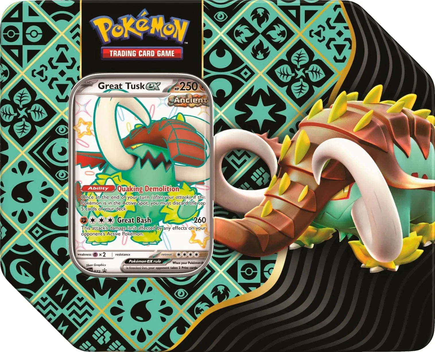 Pokemon - TCG - Scarlet & Violet 4.5 Paldean Fates Tin