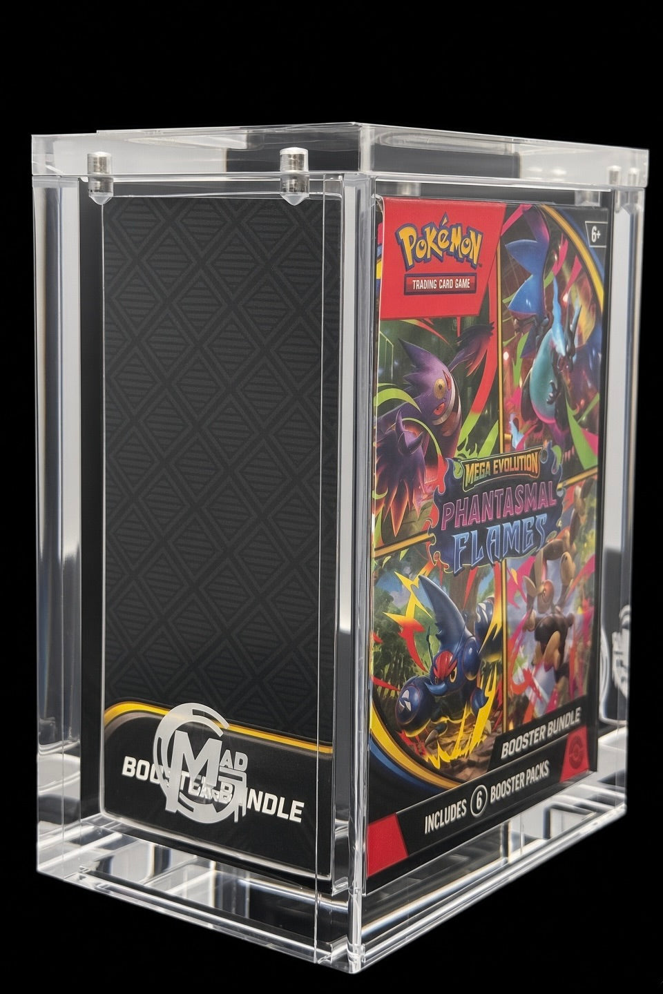 MADGuard Booster Bundle Acrylic Case | Magnetic Lid & Stackable | Short