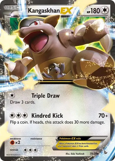 Kangaskhan EX 78/106 XY - Flashfire NM