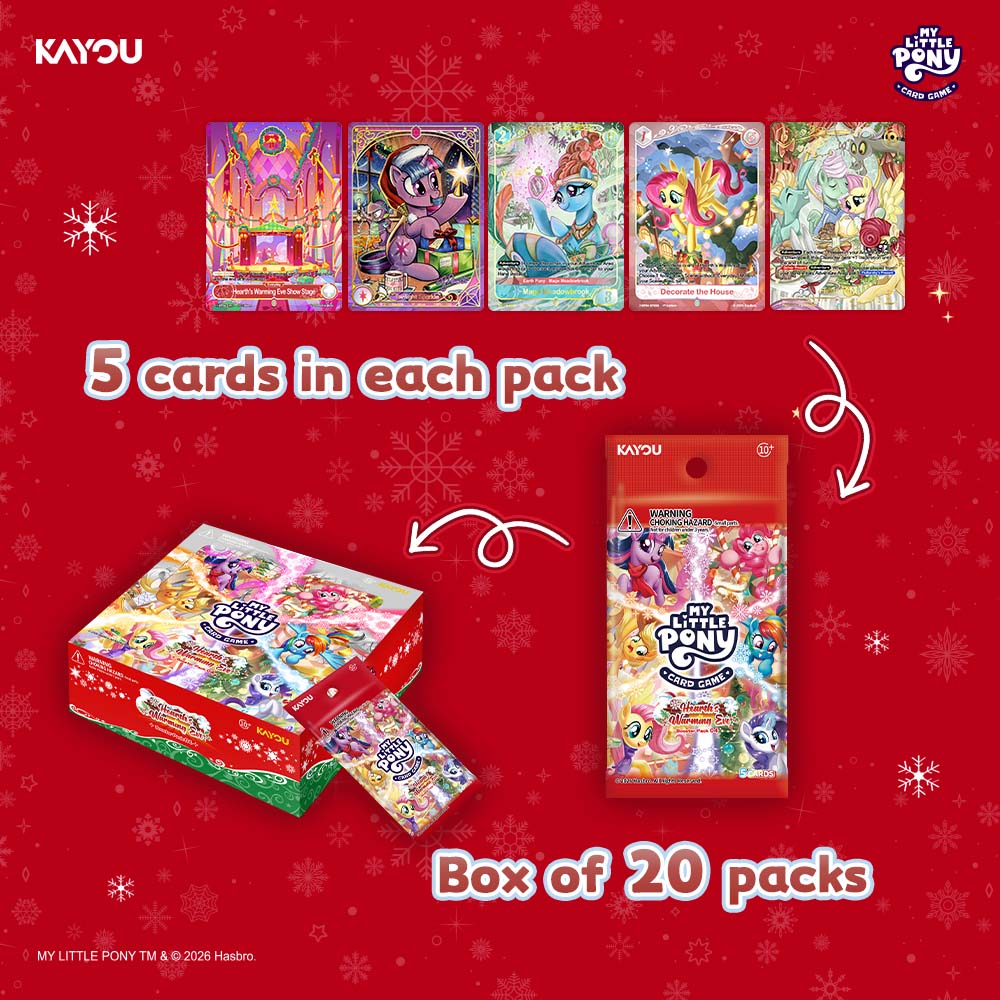 Kayou My Little Pony TCG Hearth's Warming Eve Foil Booster Box - Series 4