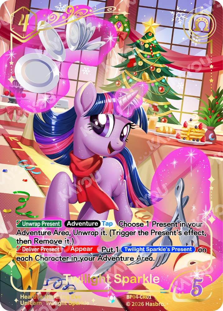 Kayou My Little Pony TCG Hearth's Warming Eve Foil Booster Box - Series 4