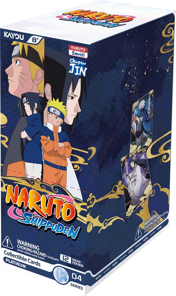 Kayou Naruto Smriti Collectible Cards Chapter Jin Foil Booster Box - Series 4