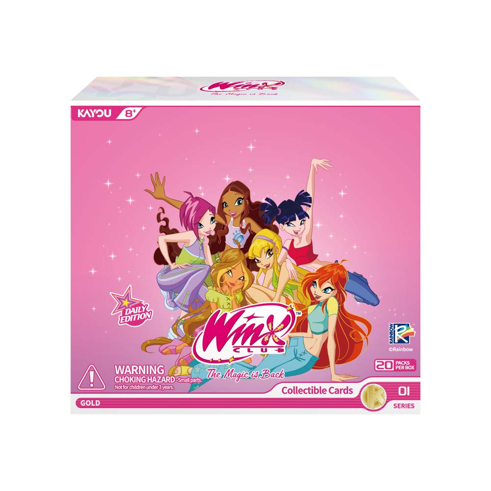 Kayou Winx Club Fairy Diary Collectible Cards Booster Box - Daily Edition Series 1
