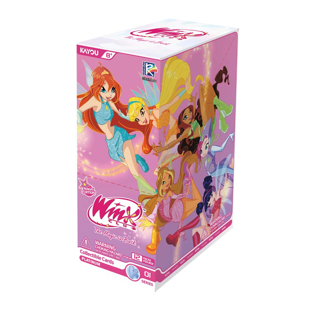 Kayou Winx Club Fairy Diary Collectible Cards Booster Box - Magic Edition Series 1