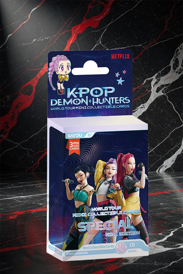 K-Pop Demon Hunters Collectible Trading Cards Special Mini Edition