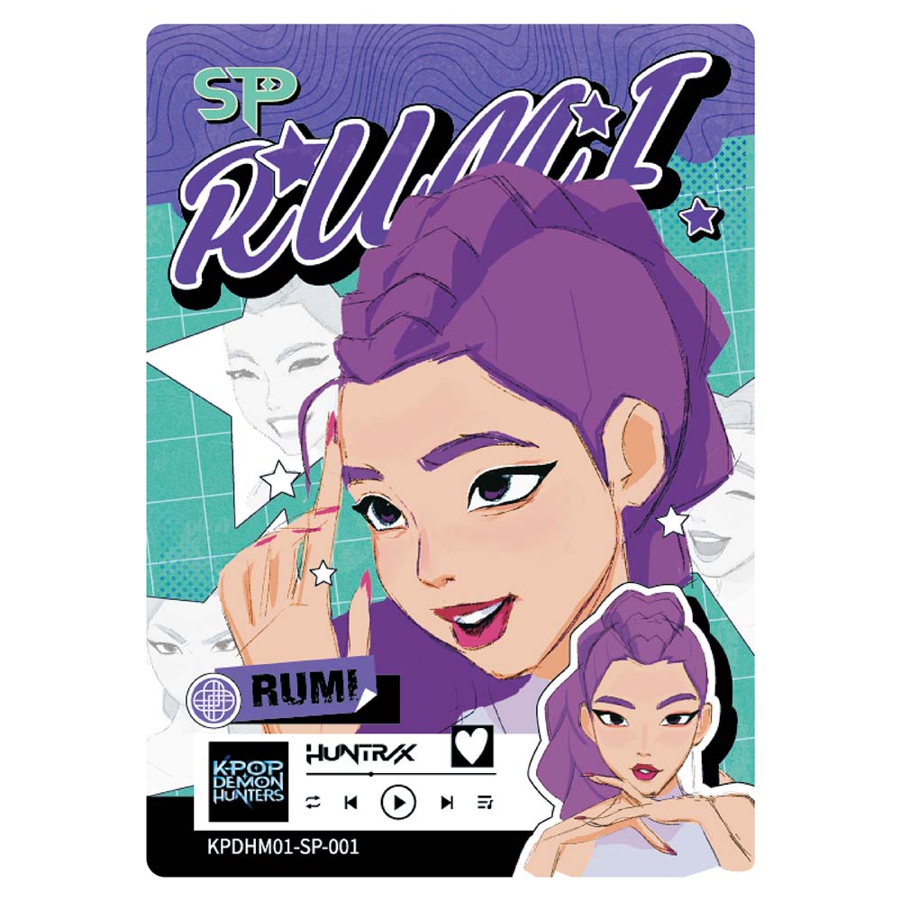 K-Pop Demon Hunters Collectible Trading Cards Special Mini Edition