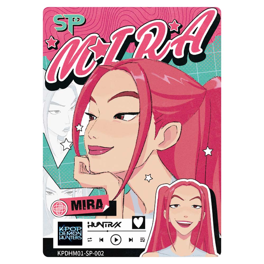 K-Pop Demon Hunters Collectible Trading Cards Special Mini Edition