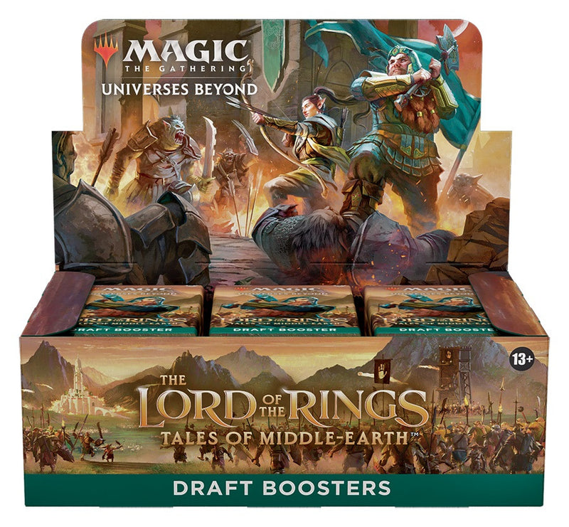 Magic the Gathering The Lord of the Rings Tales of Middle Earth Draft Booster Box