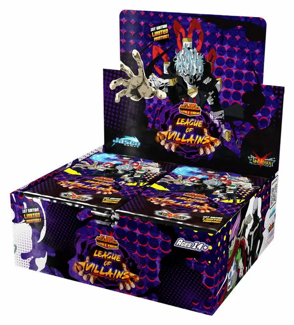 My Hero Academia CCG Booster Box Wave 4 League of Villains - Collectible Madness
