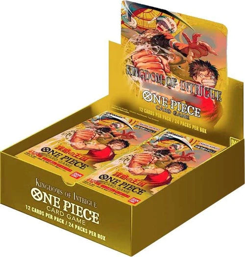 One Piece Card Game Kingdoms of Intrigue (OP-04) Booster Box - Collectible Madness