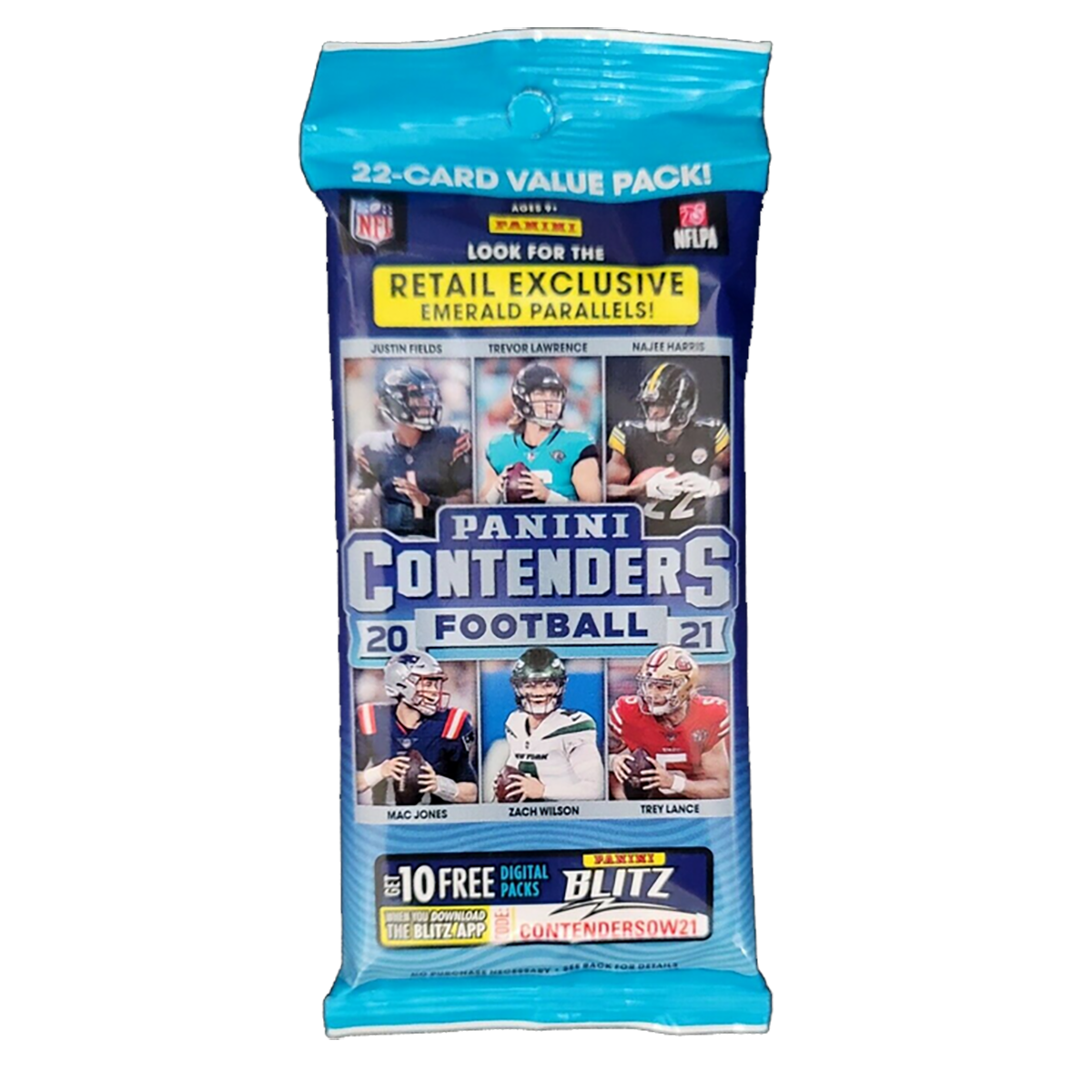 PANINI 2021 Contenders NFL Football Fat Pack