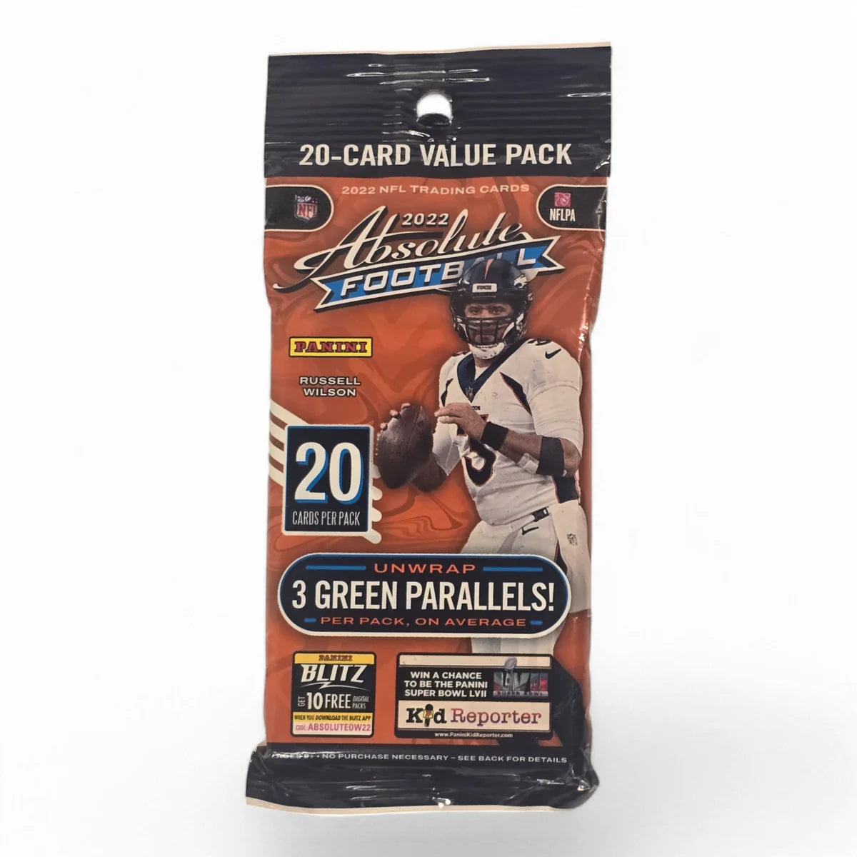PANINI 2022 Absolute NFL Football Fat Pack