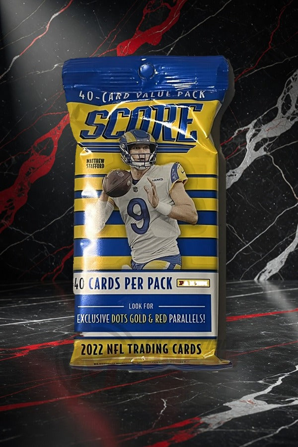 PANINI 2022 Score NFL Football Fat Pack