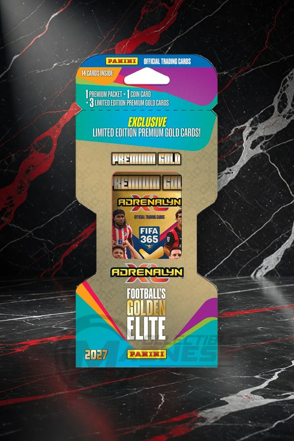 PANINI FIFA 365 Adrenalyn XL 2027 Soccer Premium Gold Eco Blister