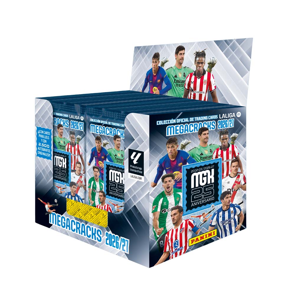 PANINI MegaCracks 2026-27 Soccer Cards Booster Box