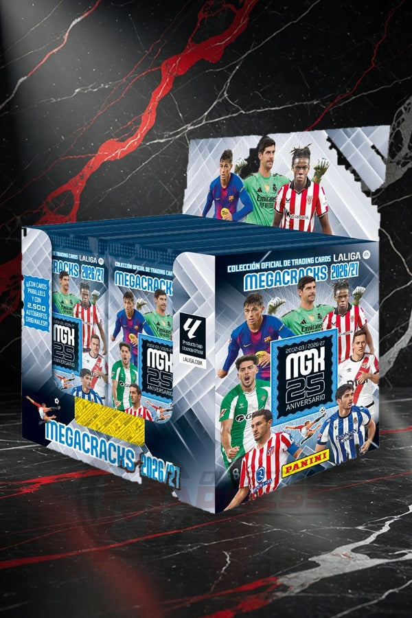 PANINI MegaCracks 2026-27 Soccer Cards Booster Box
